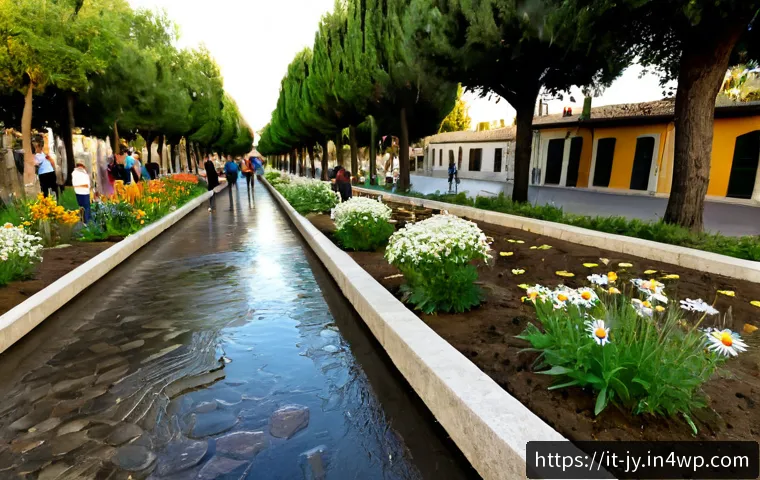 Home 15 도시 내 생물다양성 보전을 위한 정책 - Photorealistic urban biodiversity conservation scene in a welcoming Italian city neighborhood, a tre...